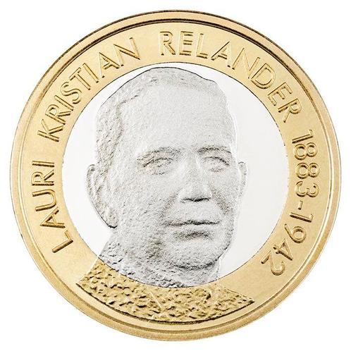 Finland 5 Euro Relander 2016, Postzegels en Munten, Munten | Europa | Euromunten, Verzenden