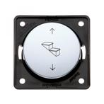 Berker Poolomkeerschakelaar Opstap Inbouw Chroom Mat 12/24V, Caravans en Kamperen, Kampeeraccessoires, Nieuw