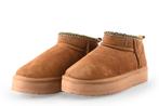 Warmbat Enkellaarzen in maat 37 Cognac | 10% extra korting, Kleding | Dames, Schoenen, Overige kleuren, Verzenden, Lage of Enkellaarzen