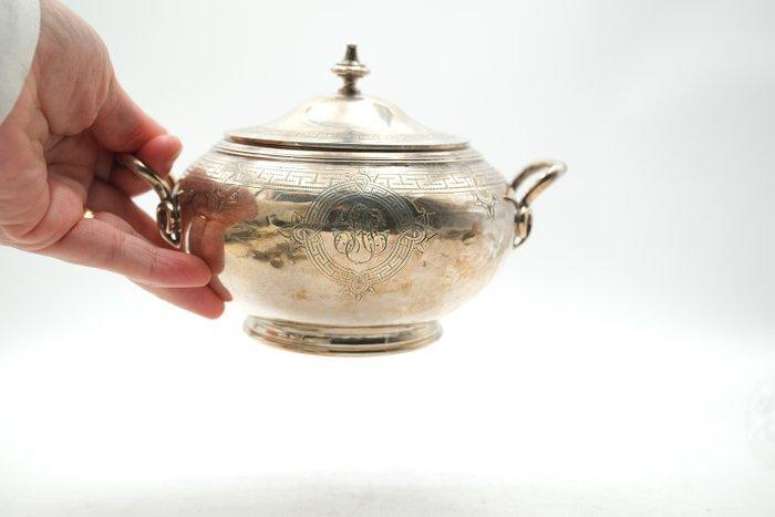 Suikerpot - .950 zilver, Antiek en Kunst, Antiek | Goud en Zilver