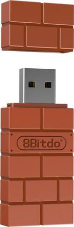 8BitDo USB Wireless Controller Adapter Switch Met garantie!, Spelcomputers en Games, Ophalen of Verzenden, Zo goed als nieuw