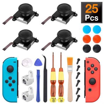 Nintendo Switch Joycon Reparatieset - 25 onderdelen beschikbaar voor biedingen