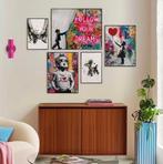 2dekans | Loving Dreams - 5-delige wanddecoratie set in, Huis en Inrichting, Woonaccessoires | Overige, Ophalen of Verzenden, Zo goed als nieuw