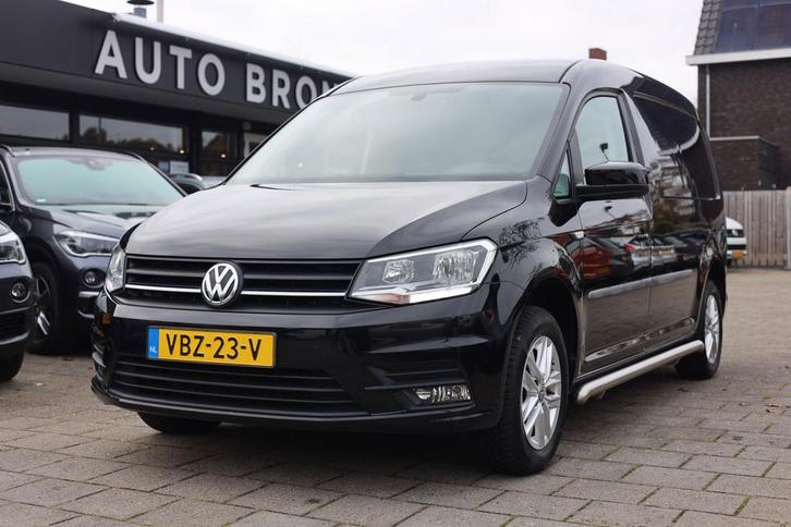 Volkswagen Caddy 2.0 TDI L2H1 BMT Maxi Highline, Auto's, Bestelauto's, Dealer onderhouden, Lease, Grijs, Handgeschakeld, Overige kleuren
