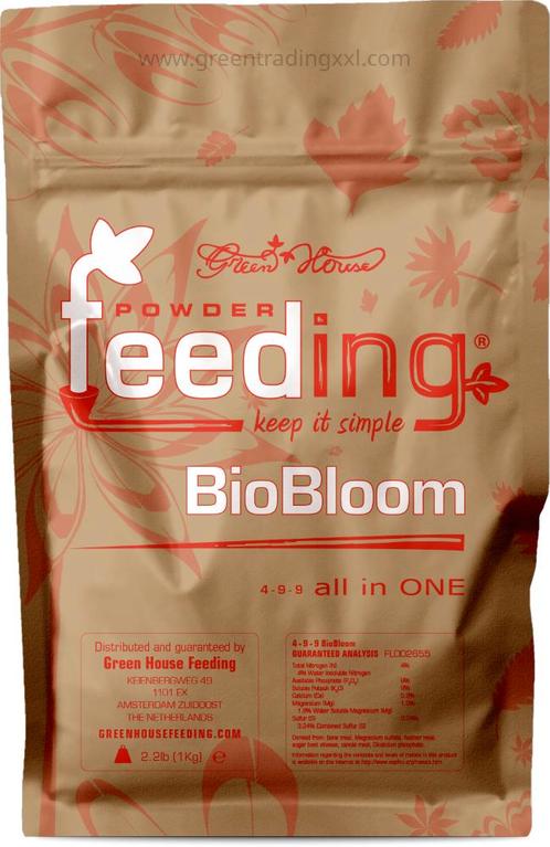 Green House Feeding BioBloom 1 kg – Biologische, Tuin en Terras, Plantenvoeding, Nieuw, Ophalen of Verzenden