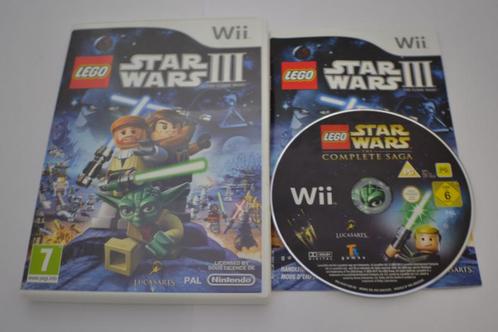 LEGO Star Wars III: The Clone Wars (Wii FAH), Spelcomputers en Games, Games | Nintendo Wii, Zo goed als nieuw, Verzenden