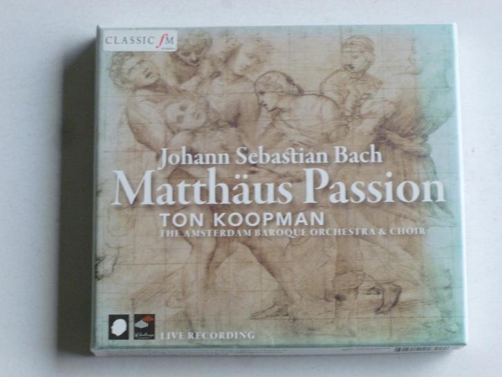 Bach - Matthäus Passion / Ton Koopman (2 CD) challenge, Cd's en Dvd's, Cd's | Klassiek, Zo goed als nieuw, Verzenden