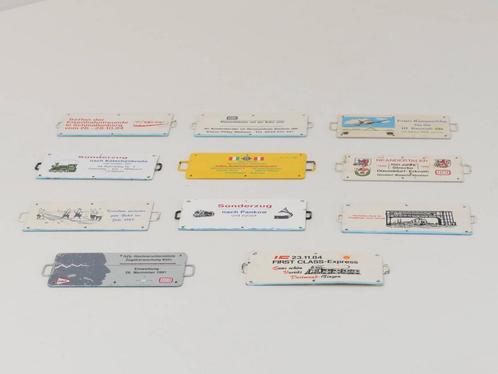 Set A 11st. Miniatur Zuglauf Schilder (Speciale producten), Verzamelen, Spoorwegen en Tramwegen, Overige typen, Gebruikt, Ophalen of Verzenden