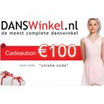 Danswinkel cadeaubon 100 Euro, Nieuw, Verzenden