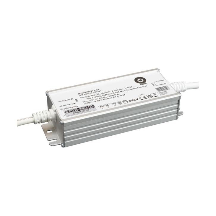 Waterdichte 12 Volt DC 100W LED Voeding, Auto-onderdelen, Elektronica en Kabels, Nieuw, Ophalen of Verzenden