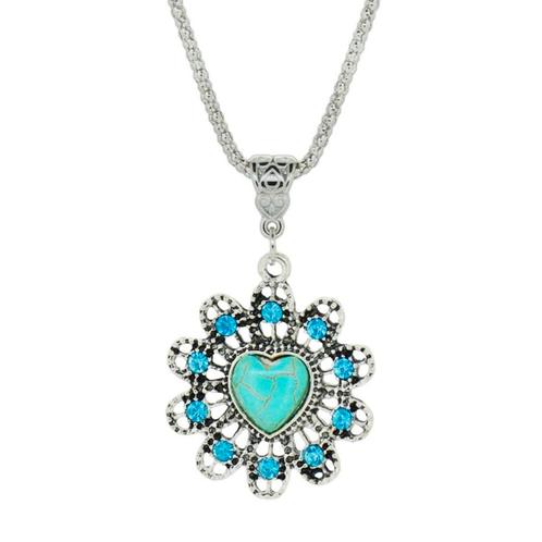 Fako Bijoux® - Ketting - Tibetaanse Stijl - Zilverkleurig -, Sieraden, Tassen en Uiterlijk, Kettingen, Verzenden