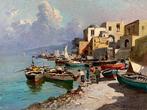 Felice Giordano (1880-1964) - Paesaggio, Antiek en Kunst, Kunst | Schilderijen | Klassiek