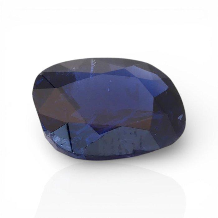 1 pcs Blauw Saffier - 4.43 ct - Gemological Institute of, Sieraden, Tassen en Uiterlijk, Edelstenen