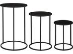 Mica Decorations Quinty - Bijzettafel - Set van 3 - H30 x, Verzenden, Nieuw