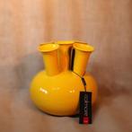 tulpenvaas toetervaas tuitvaas geel bijzonder cadeau Colmore, Huis en Inrichting, Ophalen of Verzenden, Nieuw