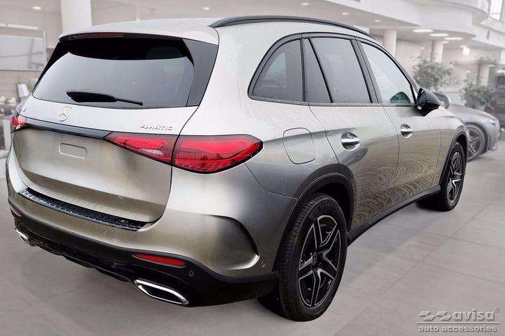 Zwart Rvs bumperbescherming Mercedes GLC X254 2022-, Auto-onderdelen, Carrosserie en Plaatwerk, Ophalen of Verzenden
