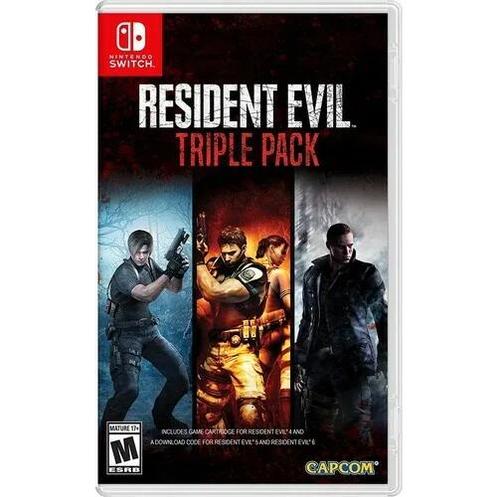 Resident Evil Triple Pack-Amerikaans (NSW) NIEUW, Spelcomputers en Games, Games | Nintendo Switch, Nieuw, Ophalen of Verzenden