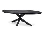 Veiling - Eettafel Villa Ovaal 240 x 120 - Hout - Matrixpoot, Huis en Inrichting, Tafels | Eettafels, Nieuw