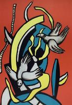 Fernand Léger (after) - Les Oiseaux - Birds - Vögel - Colour, Antiek en Kunst, Kunst | Tekeningen en Foto's