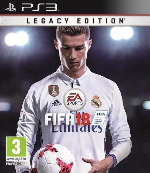 FIFA 18 Legacy Edition (PS3 Games) (Playstation 3), Spelcomputers en Games, Games | Sony PlayStation 3, Zo goed als nieuw, Ophalen of Verzenden