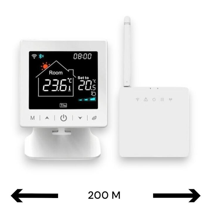 WiFi Draadloze Thermostaat | App en Spraak bediening, Doe-het-zelf en Verbouw, Thermostaten, Slimme thermostaat, Nieuw, Verzenden