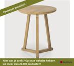 Ethnicraft Tripod Indoor bijzettafel 46x46x56 cm, Ophalen of Verzenden, Nieuw, Overige materialen