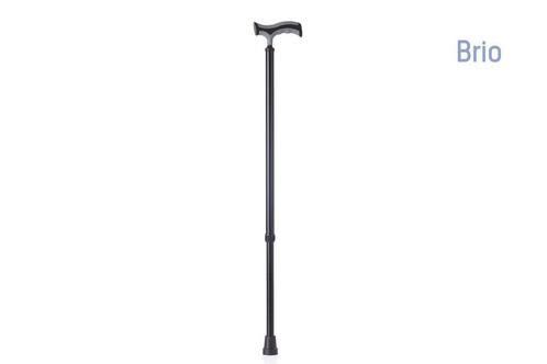 Moretti wandelstok aluminium zachte rubberen T handgreep - v, Diversen, Verpleegmiddelen, Nieuw, Verzenden