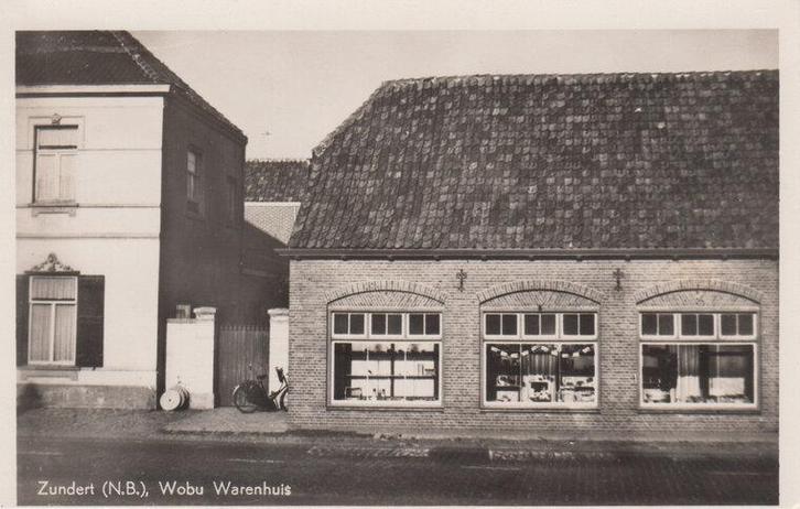 ZUNDERT (N. B.) - Wobu Warenhuis, Verzamelen, Ansichtkaarten | Nederland, Verzenden