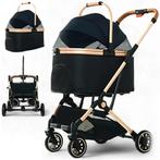 Luxe Multifunctionele Hondenbuggy Zwart, Ophalen of Verzenden, Nieuw