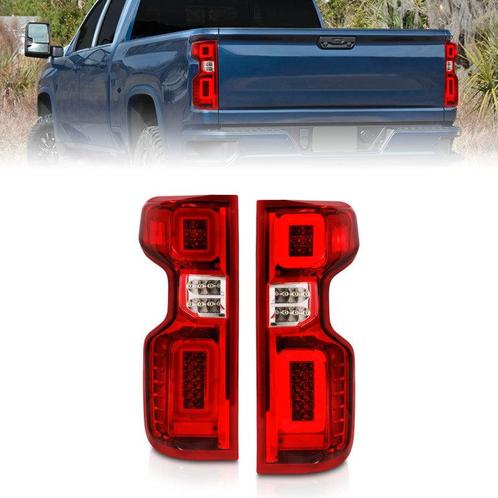 Anzo 19-21 Chevy Silverado Work Truck Full LED Tailights, Auto-onderdelen, Verlichting, Ophalen of Verzenden