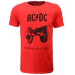 ACDC For Those About To Rock Rood T-Shirt - Officiële, Kleding | Heren, T-shirts, Verzenden, Nieuw