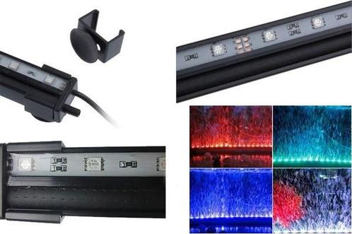 48cm RGB lucht aquarium lamp + dag/nacht RGB controller, Dieren en Toebehoren, Vissen | Aquaria en Toebehoren, Verlichting of Verwarming