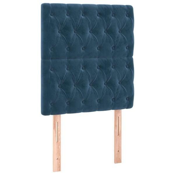 Hoofdborden | Set van 2 | OP = OP -40%, Huis en Inrichting, Slaapkamer | Bedden, 80 cm, Verstelbaar, Blauw, Nieuw, Stof, Ophalen of Verzenden
