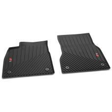 Audi A6 e-tron rubberen mattenset met S-logo (voorzijde), Auto diversen, Automatten, Nieuw, Verzenden