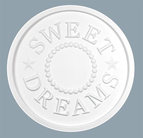 Rozet SWEET DREAMS diameter 56,0 cm babykamer / kinderkamer, Doe-het-zelf en Verbouw, Plinten en Afwerking, Nieuw, Ophalen of Verzenden