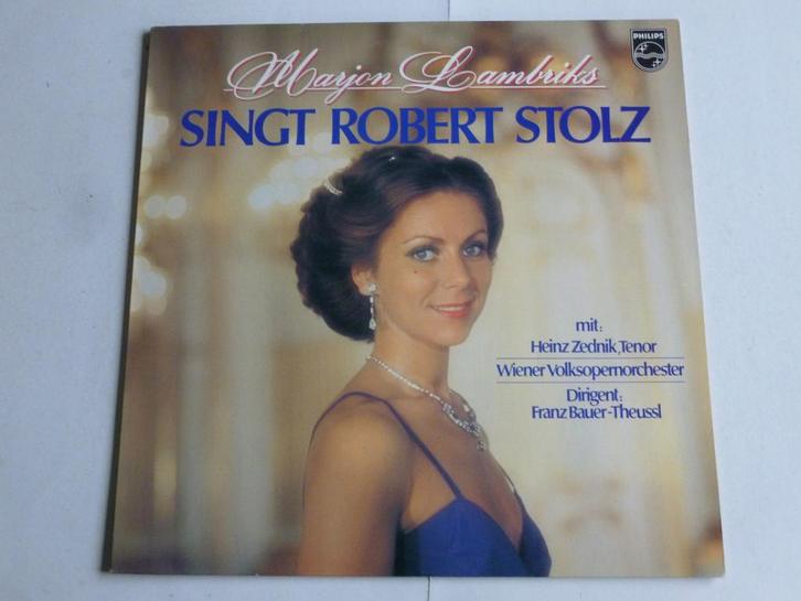 Marjon Lambriks singt Robert Stolz (LP), Cd's en Dvd's, Vinyl | Klassiek, Zo goed als nieuw, Verzenden