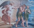 Scuola Italiana (XVIII-XIX) - La cacciata di Adamo ed Eva, Antiek en Kunst