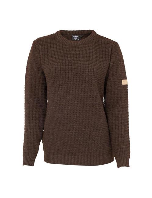 Ivanhoe trui NLS Petal Coffee Bean ronde hals - 100% zuiv..., Kleding | Dames, Truien en Vesten, Bruin, Nieuw, Verzenden