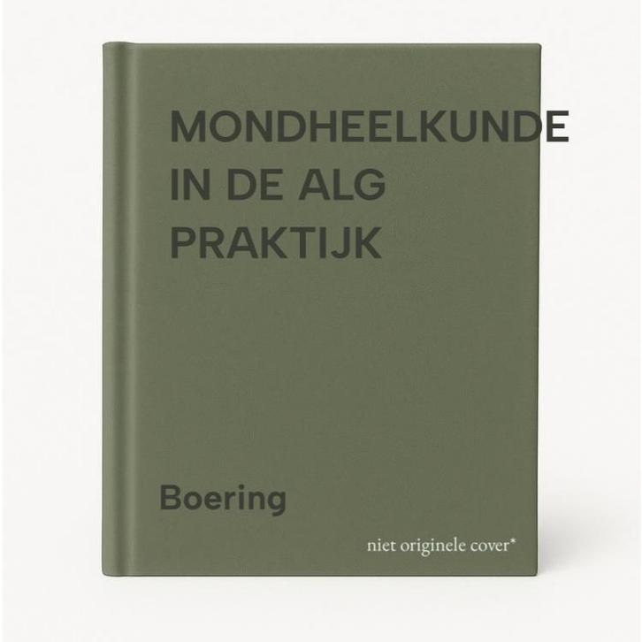 MONDHEELKUNDE IN DE ALG PRAKTIJK 9789060161777 Boering, Boeken, Wetenschap, Gelezen, Verzenden