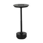 Tafellamp oplaadbaar | Terraslamp | zwart | 2,5W | Camelia, Huis en Inrichting, Ophalen of Verzenden, Nieuw, Metaal, Modern