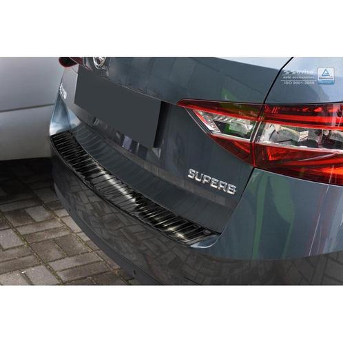 Zwart RVS Achterbumperprotector  Skoda Superb III Combi, Auto-onderdelen, Carrosserie en Plaatwerk, Ophalen of Verzenden