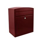 STOER! Lyon wandbrievenbus staal - bordeauxrood, Verzenden, Nieuw