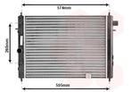 RADIATOR VOOR OPEL ASCONA C 1981-1988 03048797, Auto-onderdelen, Ophalen of Verzenden, Nieuw