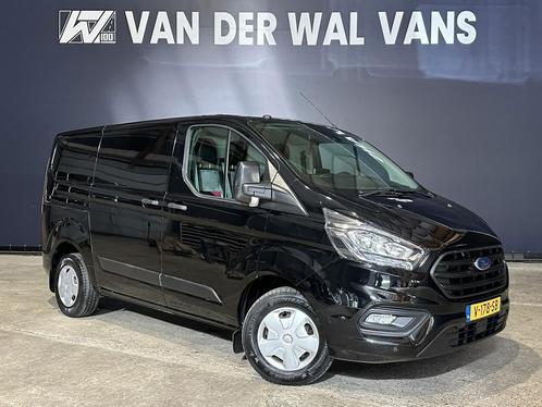 Ford Transit Custom 2.0 TDCI L1H1 Euro6 Airco | Camera | Nav, Auto's, Bestelauto's, Dealer onderhouden, Lease, Zwart, Handgeschakeld