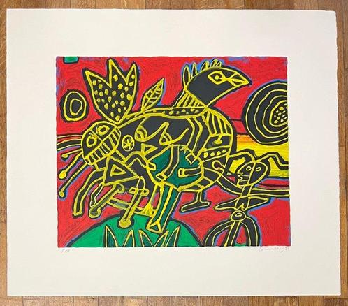 Corneille (1922-2010) - Oiseau né du paysage, Antiek en Kunst, Kunst | Schilderijen | Modern