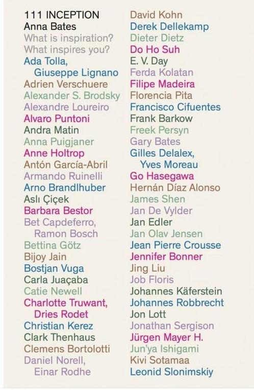 111 INCEPTION 9789492852472 Anna Bates, Boeken, Taal | Engels, Zo goed als nieuw, Verzenden