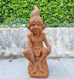 Beeldje - A dreaming garden gnome - IJzer, Antiek en Kunst