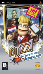 PSP Buzz: De Slimste van Nederland, Spelcomputers en Games, Verzenden, Zo goed als nieuw