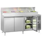 GGM Gastro | Voorbereidingstafel ECO - 2020mm - 3 deuren - |, Zakelijke goederen, Horeca | Meubilair en Inrichting, Verzenden