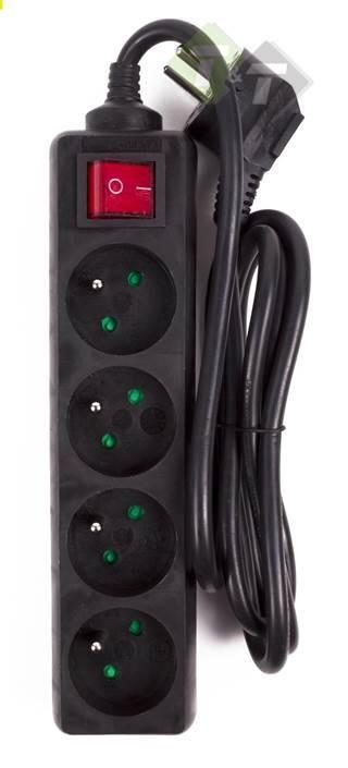 Stekkerdoos Met Schakelaar, 1,5 Meter 4 Voudig, A-PIN, Benso, Auto-onderdelen, Elektronica en Kabels, Nieuw, Universele onderdelen